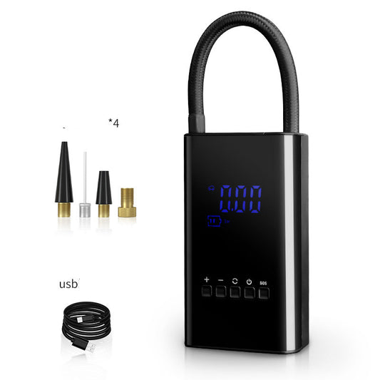 SafeRide Smart Tire Inflator – Wireless Digital Air Compressor