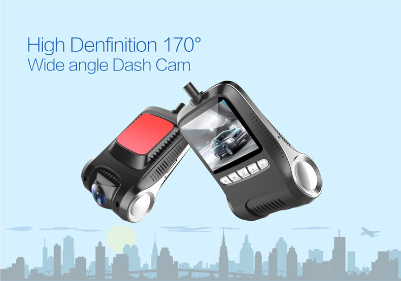 SafeRide Smart Dash Cam - Night vision