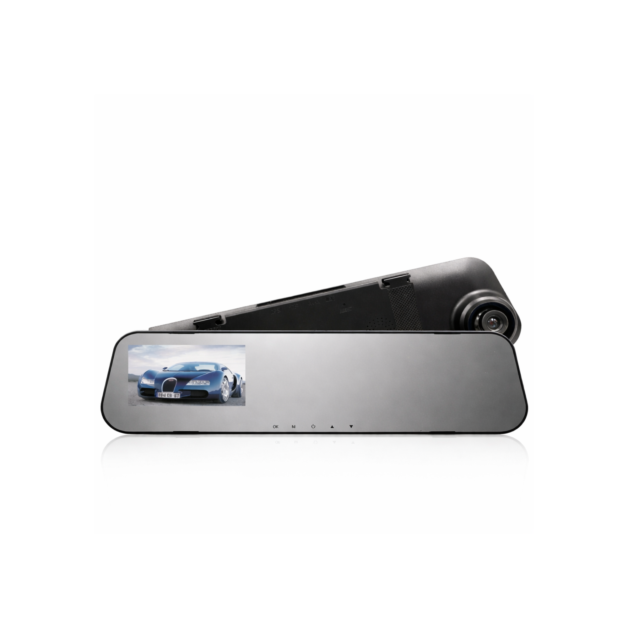 SafeRide Rearview Dash Cam - HD 1080P