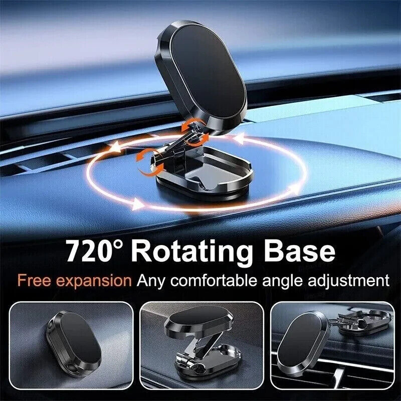 SafeRide Magnetic Phone Mount – 360° Stability