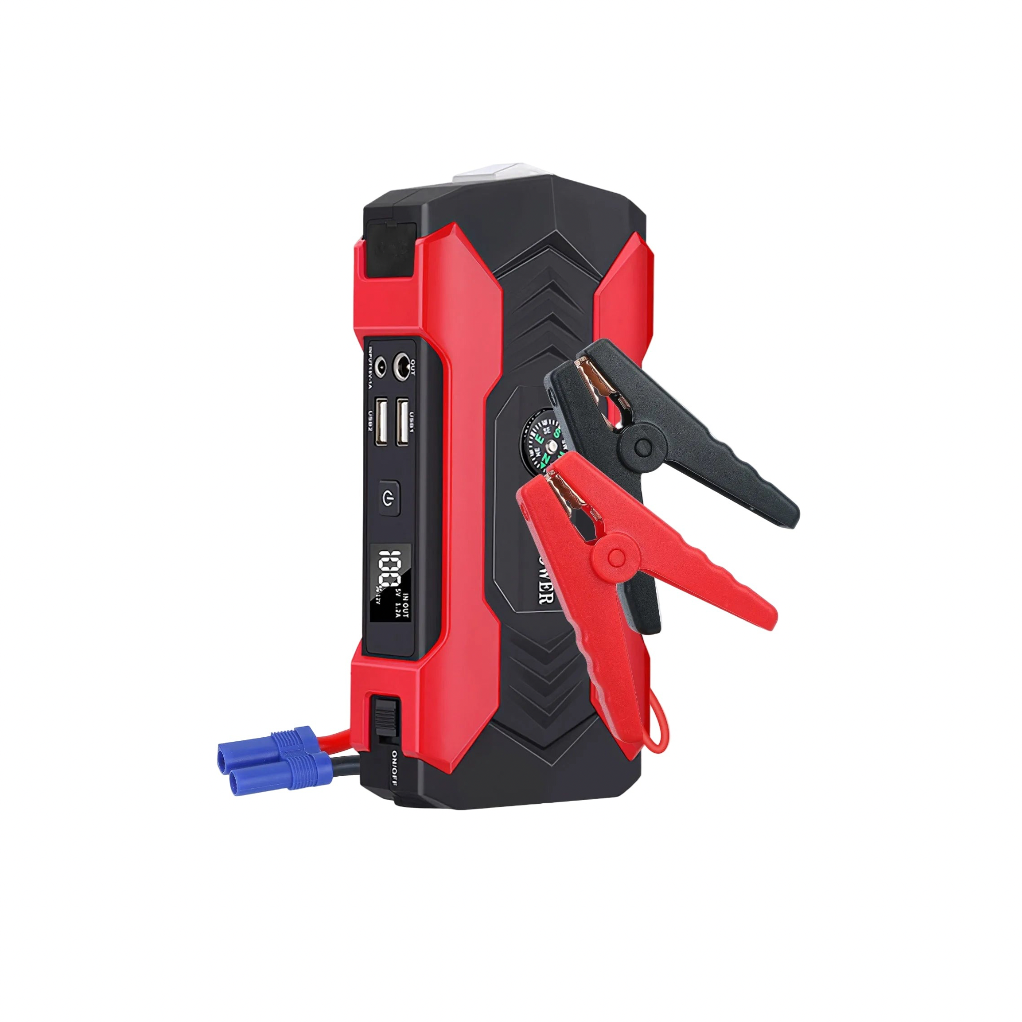 SafeRide Jump Starter 800A - Powerful & Compact