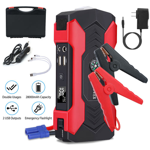 SafeRide Jump Starter 800A - Powerful & Compact