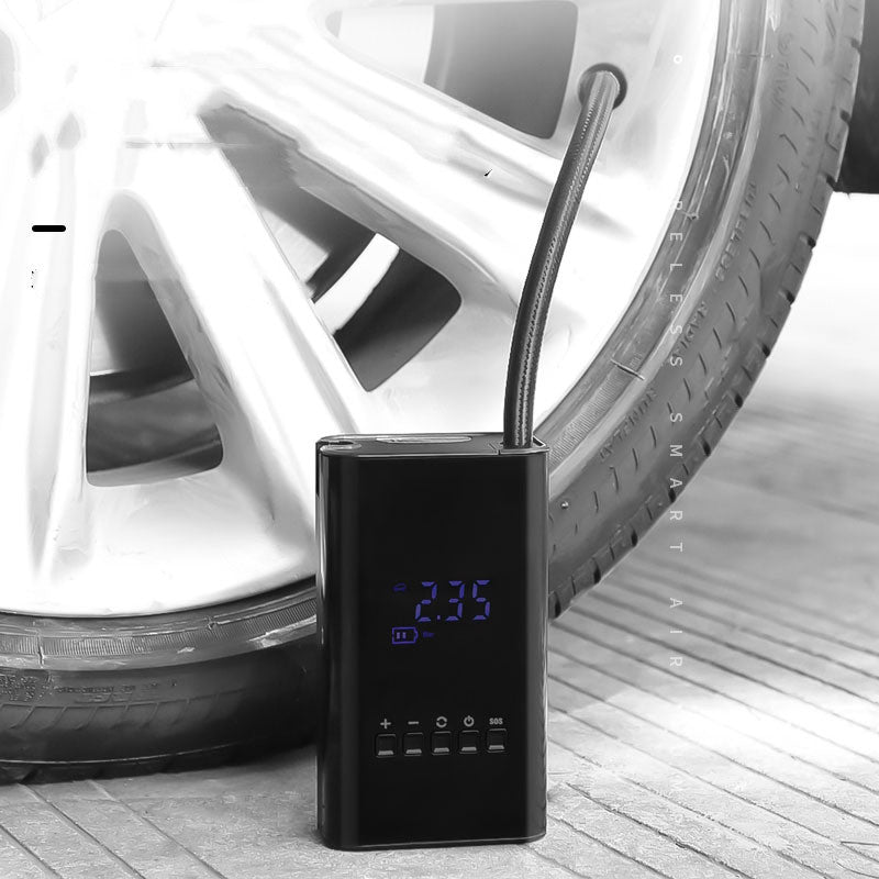 SafeRide Wireless Tire Inflator – Smart Digital Pump